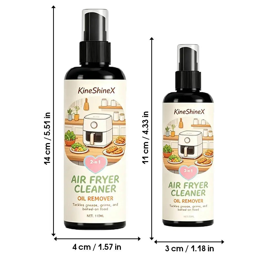 Air Fryer Cleaner Powerful Oven Grease Remover Spray