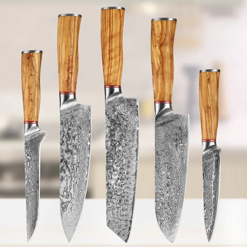 Damascus Steel Knife 67 Layer Slicing Knife Meat