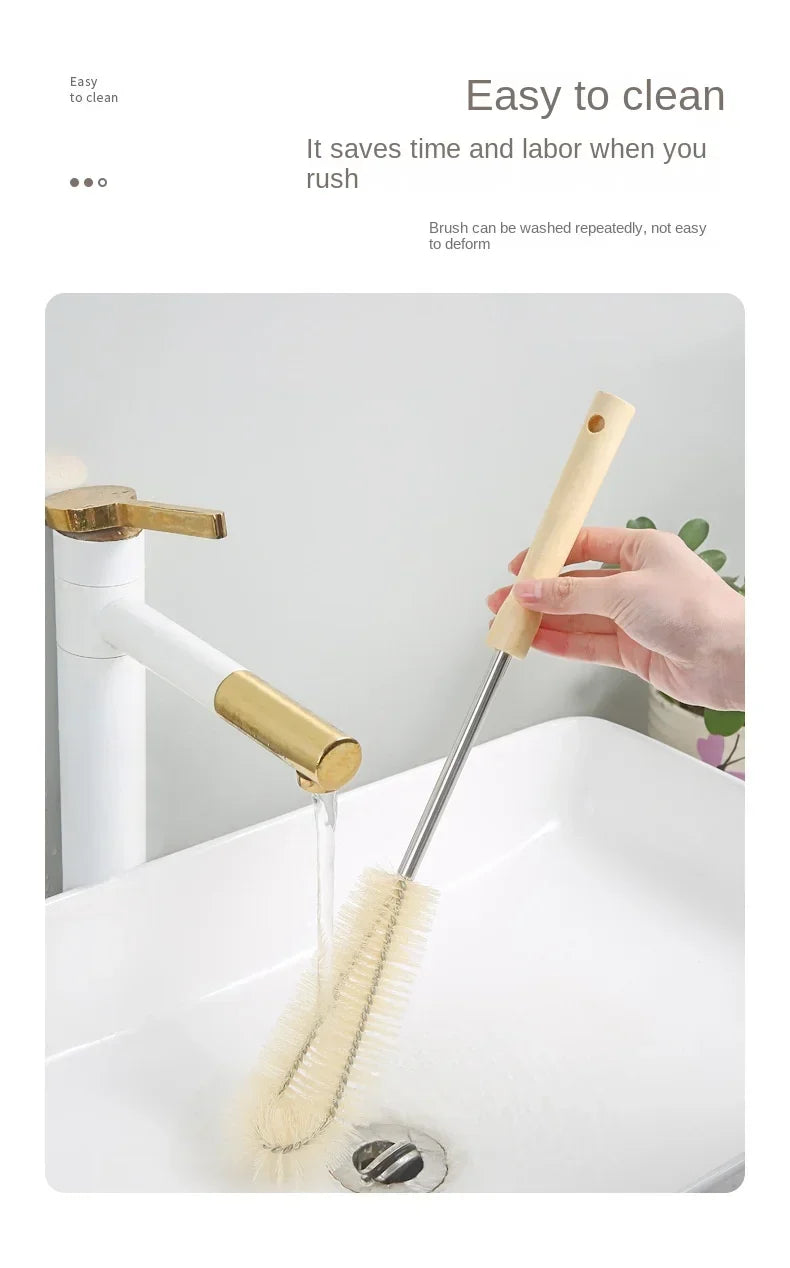 Cup Brush Cleaning Drink Bottles Glass Scrubbers Cleaning