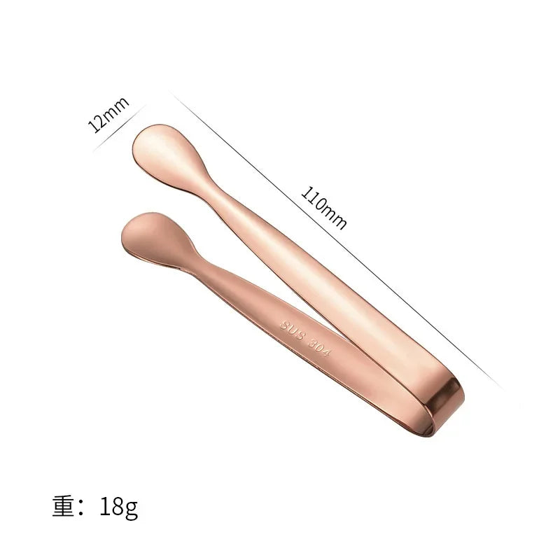 1pcs Stainless Steel Ice Tongs - Professional Sugar