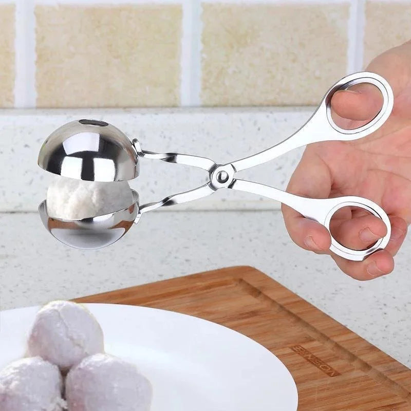 Meat Ball Maker Stainless Steel Clip Round Rice