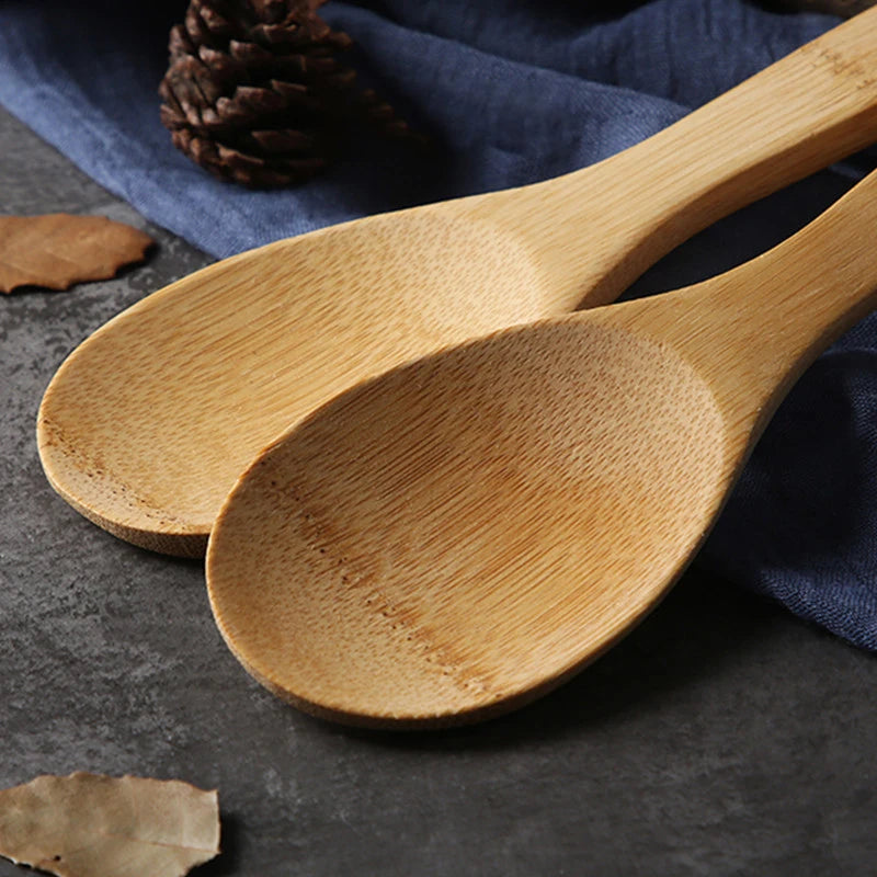 Mx Bamboo Wood Rice Spoon Rice Paddle Scoop