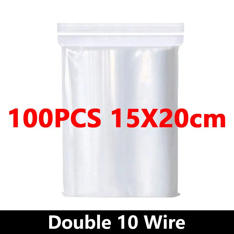 Small Zip Lock Plastic Bags Reclosable Transparent Bag