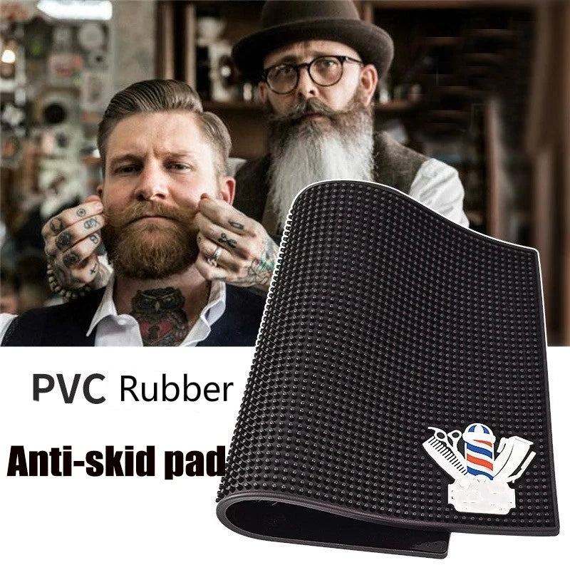 Salon Barber Mat Nonslip Barbershop Counter Mat Pvc