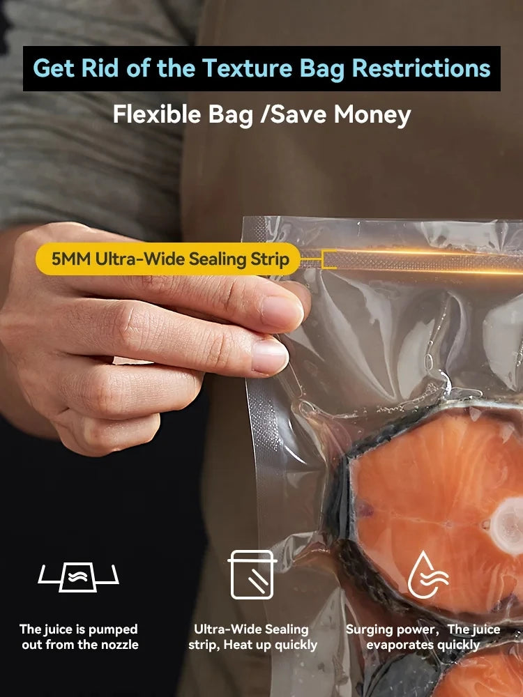 Magic Seal Ms175 Vacuum Sealer Machine Sous Vide