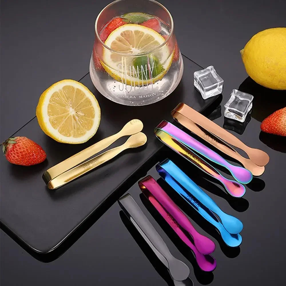 Toolbar Cooking Utensils Ice Tongs Sugar Cube Multicolor