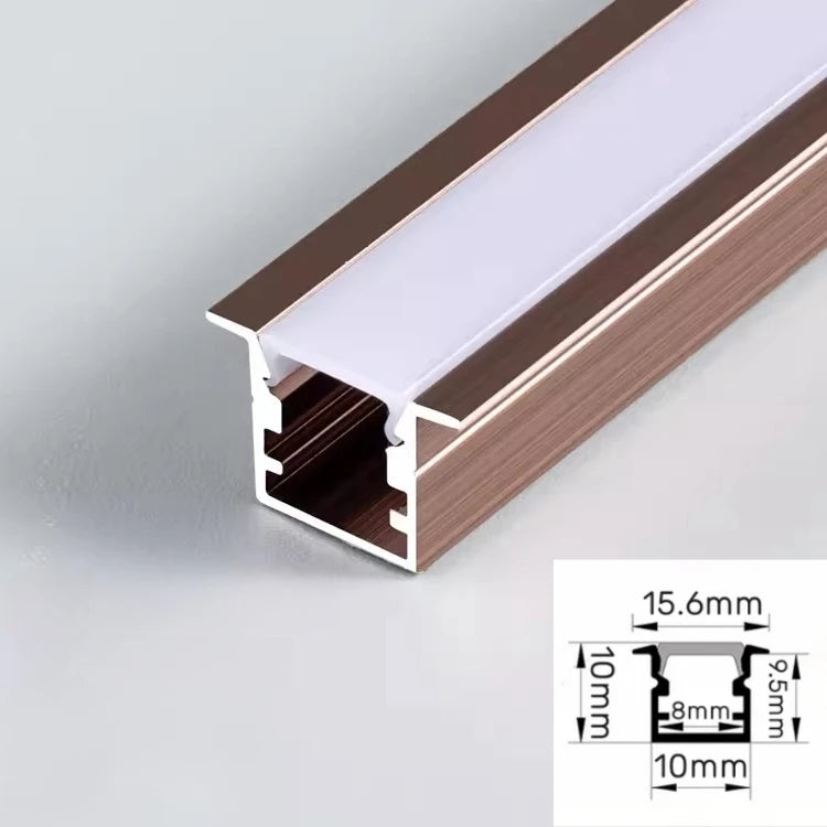 Rose Gold U/Yw Style Led Aluminum Profile 5050