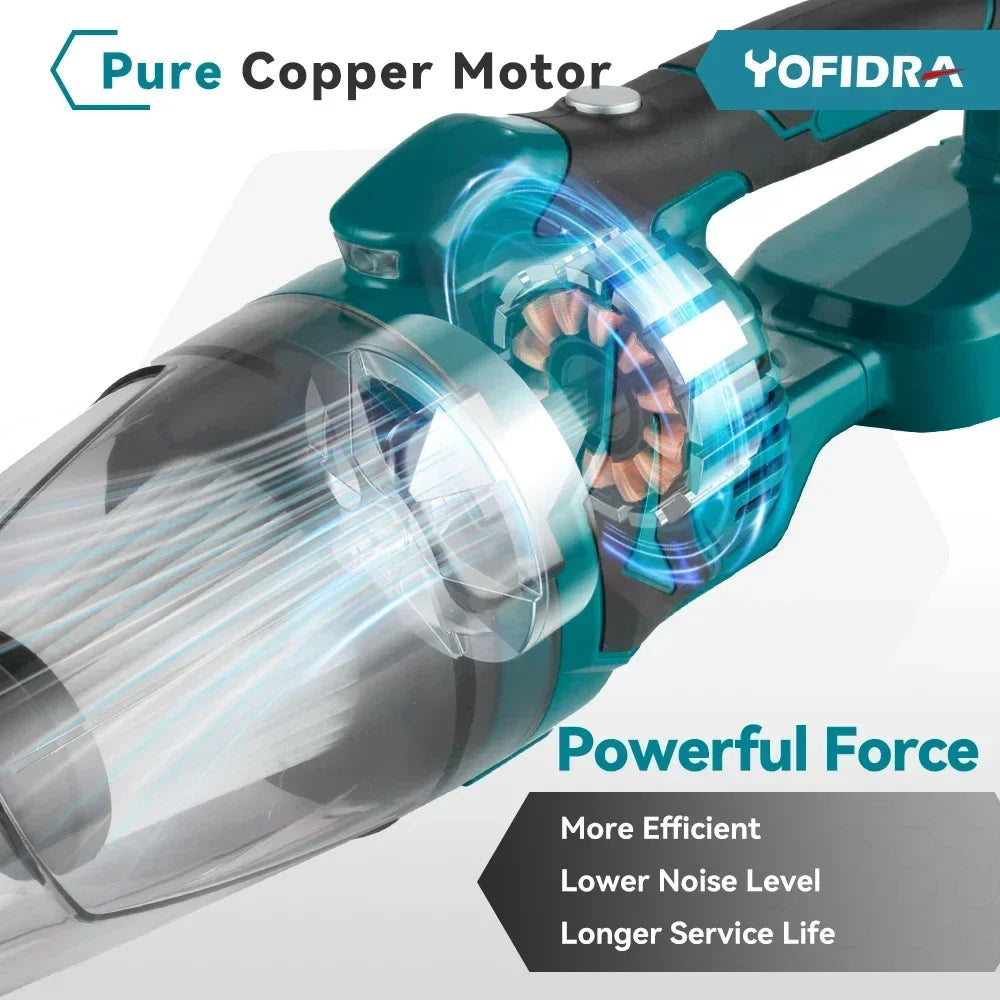 Yofidra In Cordless Handheld Electric Vacuum Cleaner Rechargeable