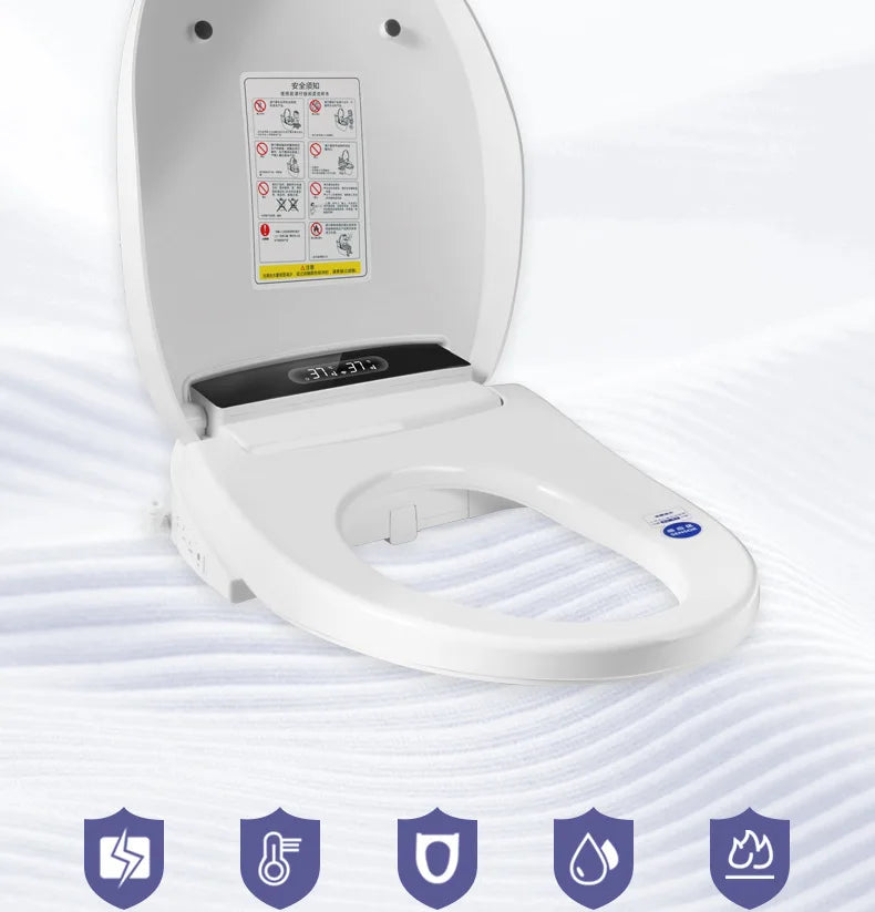 Hotel Smart Toilet Seat Cover Heating Ventilation Women