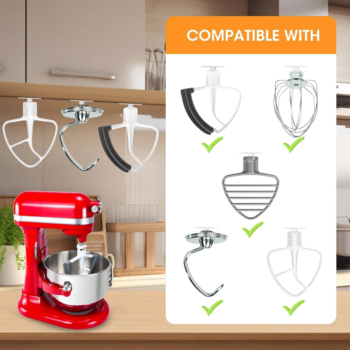 Stand Mixer Attachment Holders Food Mixer Hooks Organizer