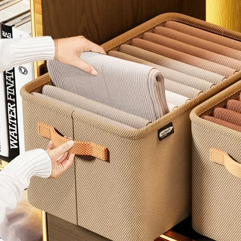 Wardrobe Organizer Box Storage In Closet Underwear Drawers