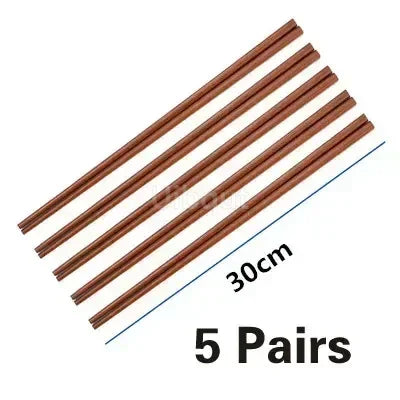 Long Chopsticks Noodles Fried Pot Chinese Style Wooden