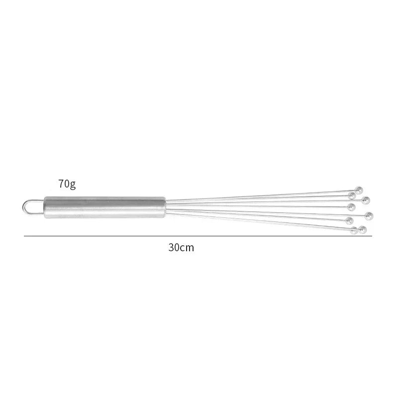 10 12 Stainless Steel Ball Egg Whisk Mixer