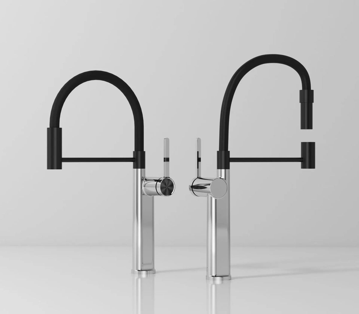 Brushed Gold Pull Down Faucet Magnetic Docking 360