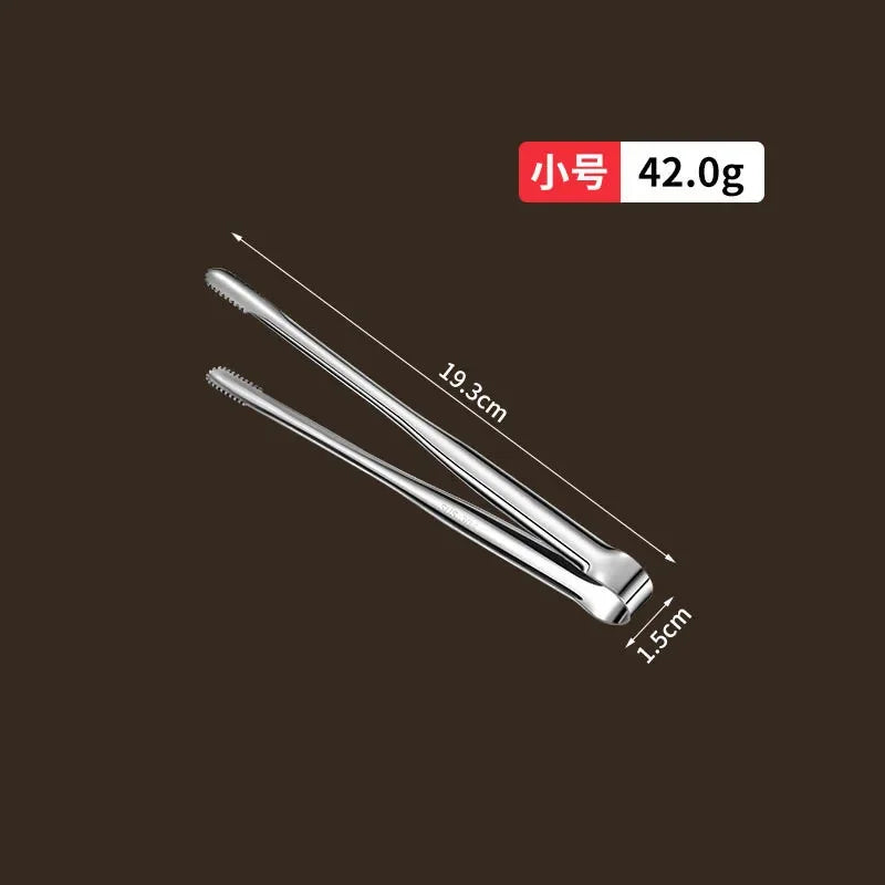 Stainless Steel Barbecue Tongs Japanese Bread Tongs Food