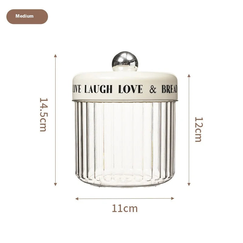 Airtight Food Storage Containers - Bpa-Free Canisters Grains/Dry