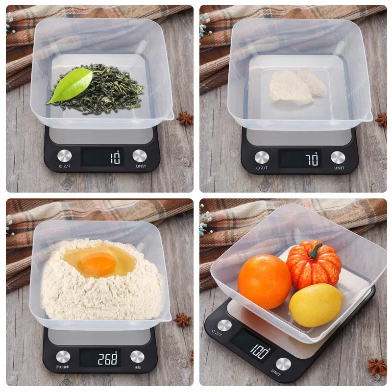 Scale 5/10/15kg Weighing Food Coffee Balance Digital Scales