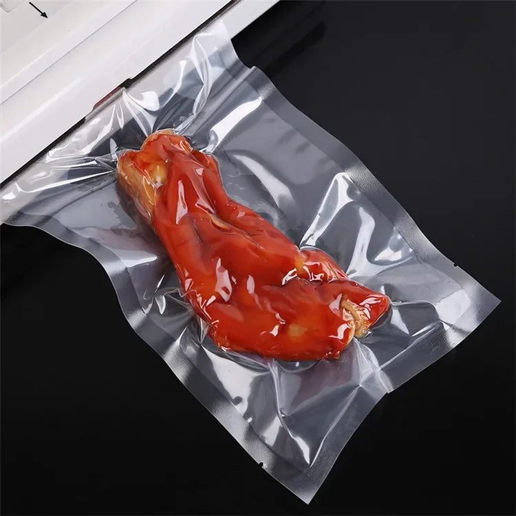 100pcs Clear Transparent Vacuum Sealer Bags Food Storage