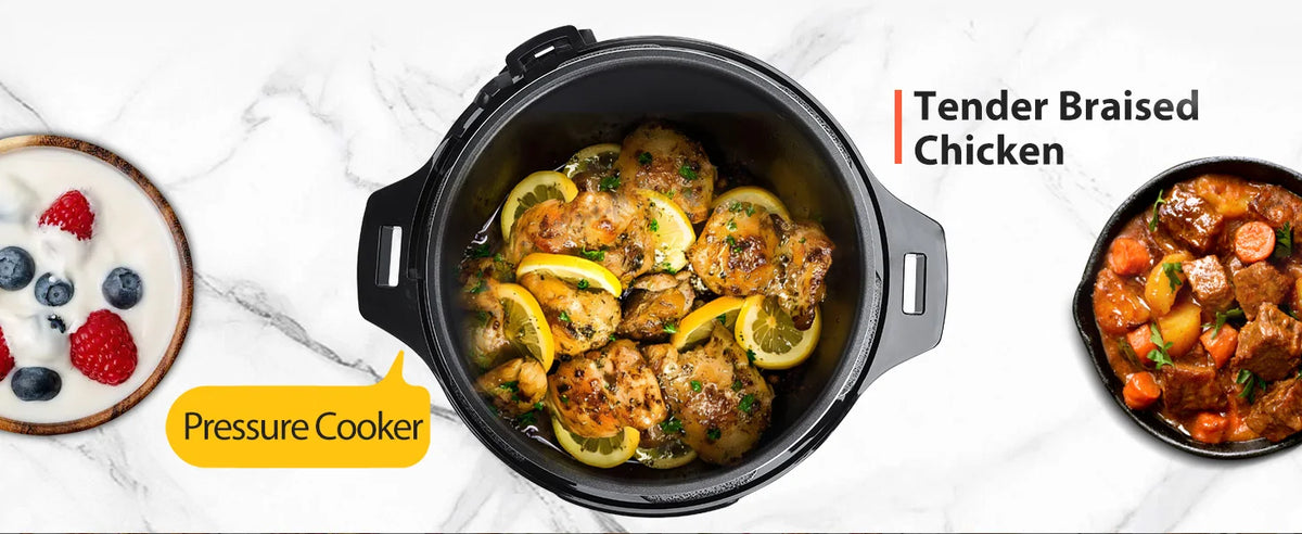 Aigostar 18-In-1 Electric Pressure Cooker Litres Programmable Pot