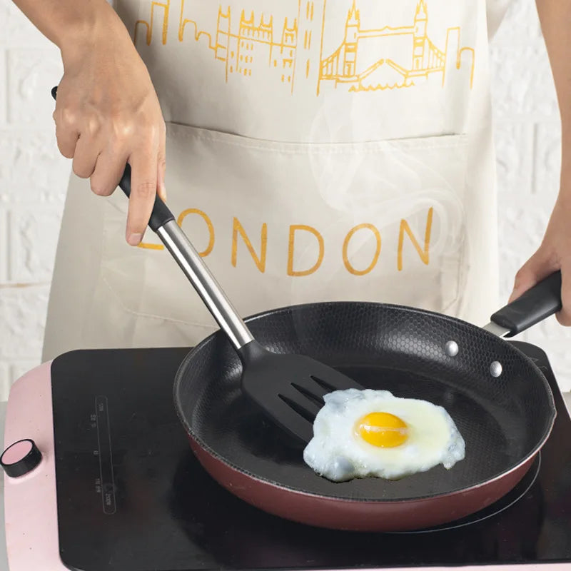 Black Non-Stick Silicone Kitchenware Cooking Utensils Cookware