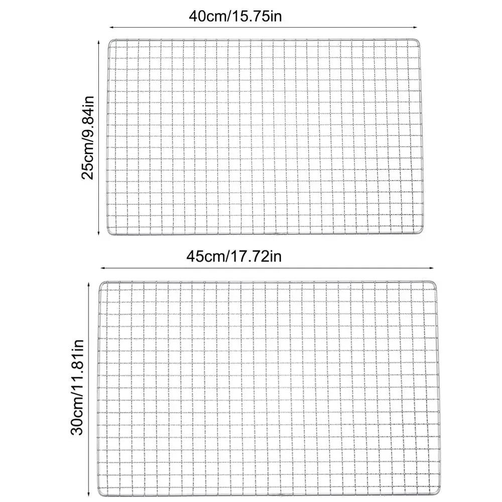 Grill Rack Grids Stainless Steel Bbq Roasting Rack