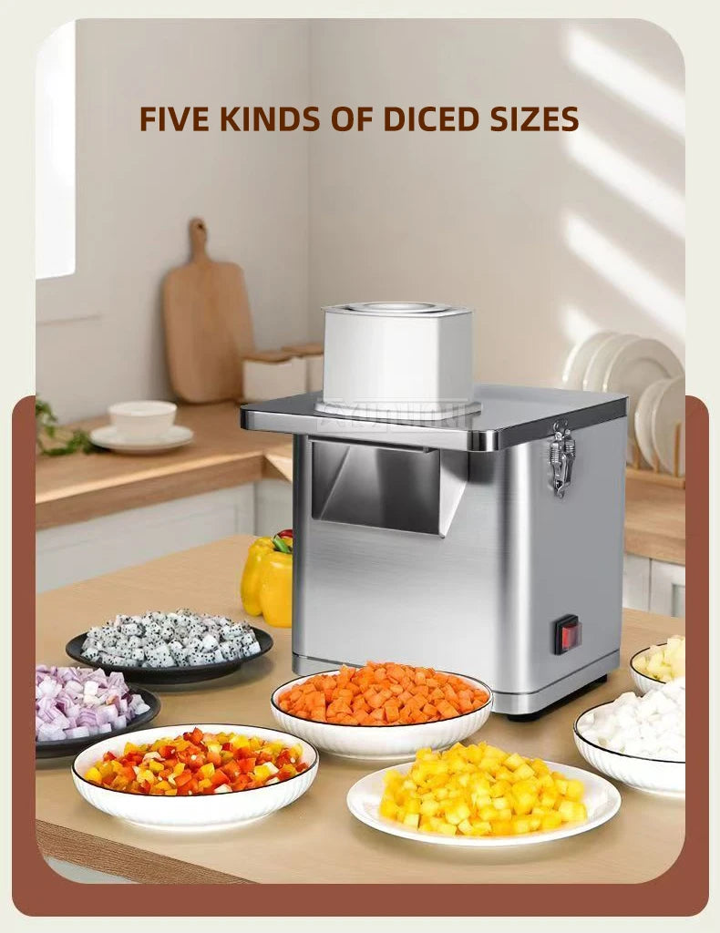 Electric Vegetable Dicer Canteen Electric Procesaador De
