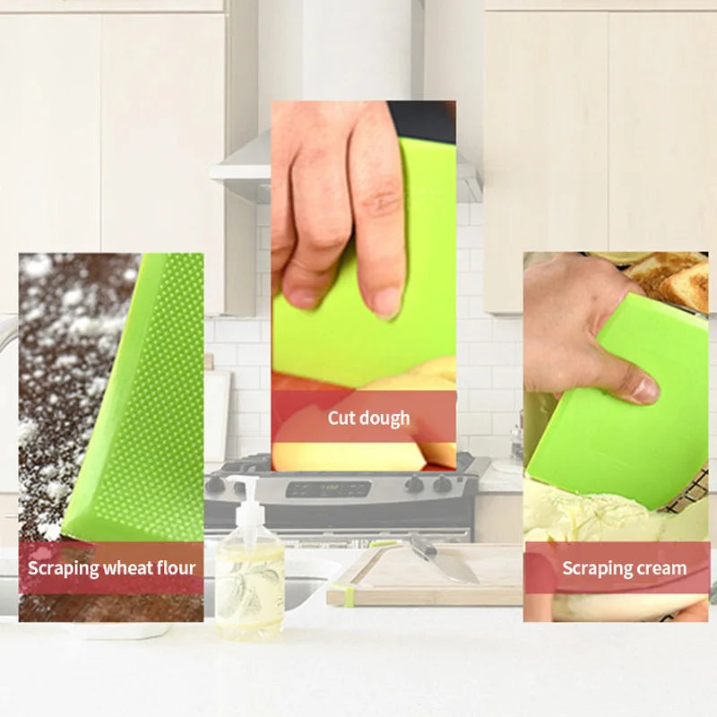 Plastic Cake Cream Spatula Dough Knife Smooth Edged