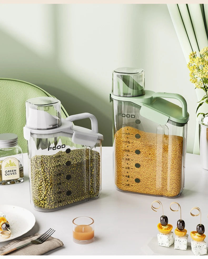 Airtight Food Storage Containers Cereal Dispenser Cereal