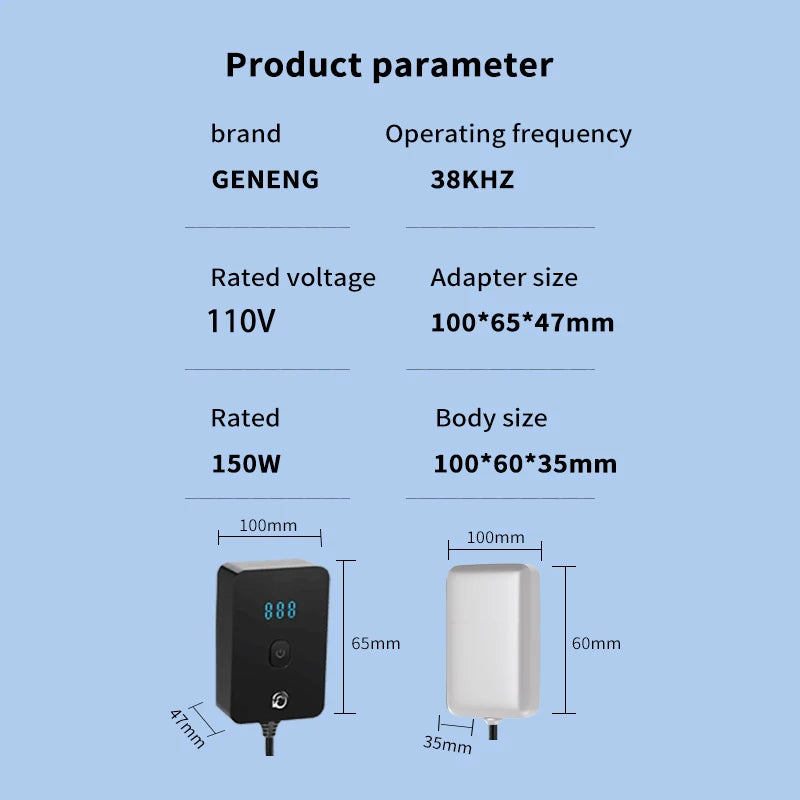 Ultrasonic Cleaner Vibration Jewelry Parts Glasses Manicure