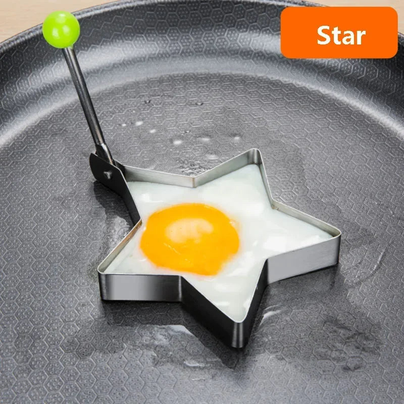 Style Stainless Steel Fried Egg Pancake Shaper Rings