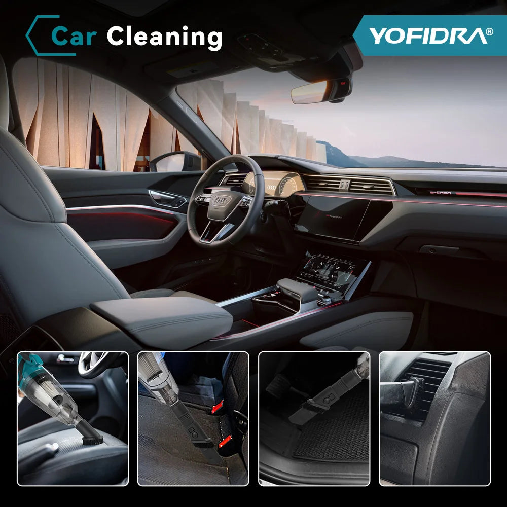 Yofidra Cordless Handheld Vacuum Cleaner Fit Powerful