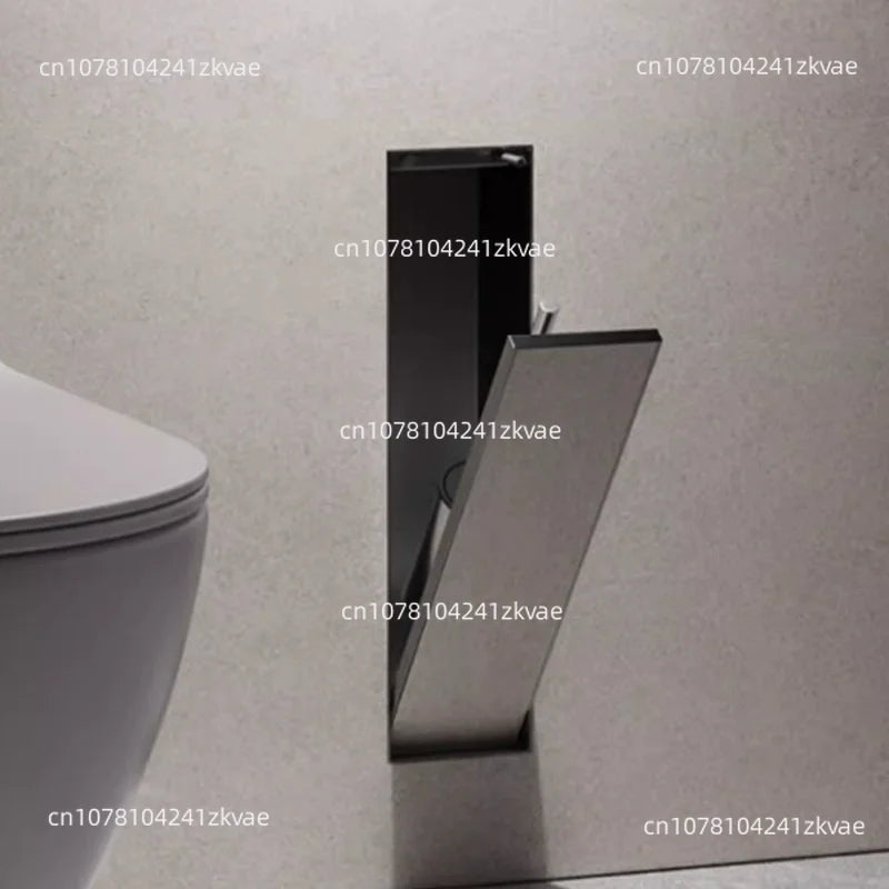 Stainless Steel Wall Mounted Hidden Cabinet Bathroom Toilet