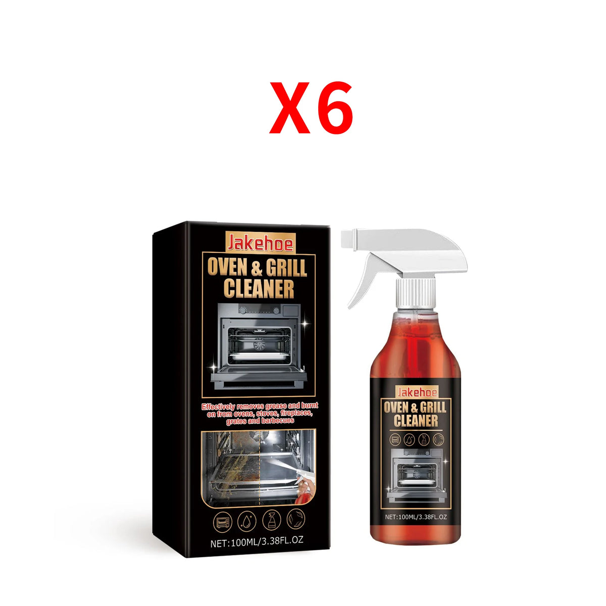 Stove Oven Foam Cleaner Quick Cleaning Inner Wall