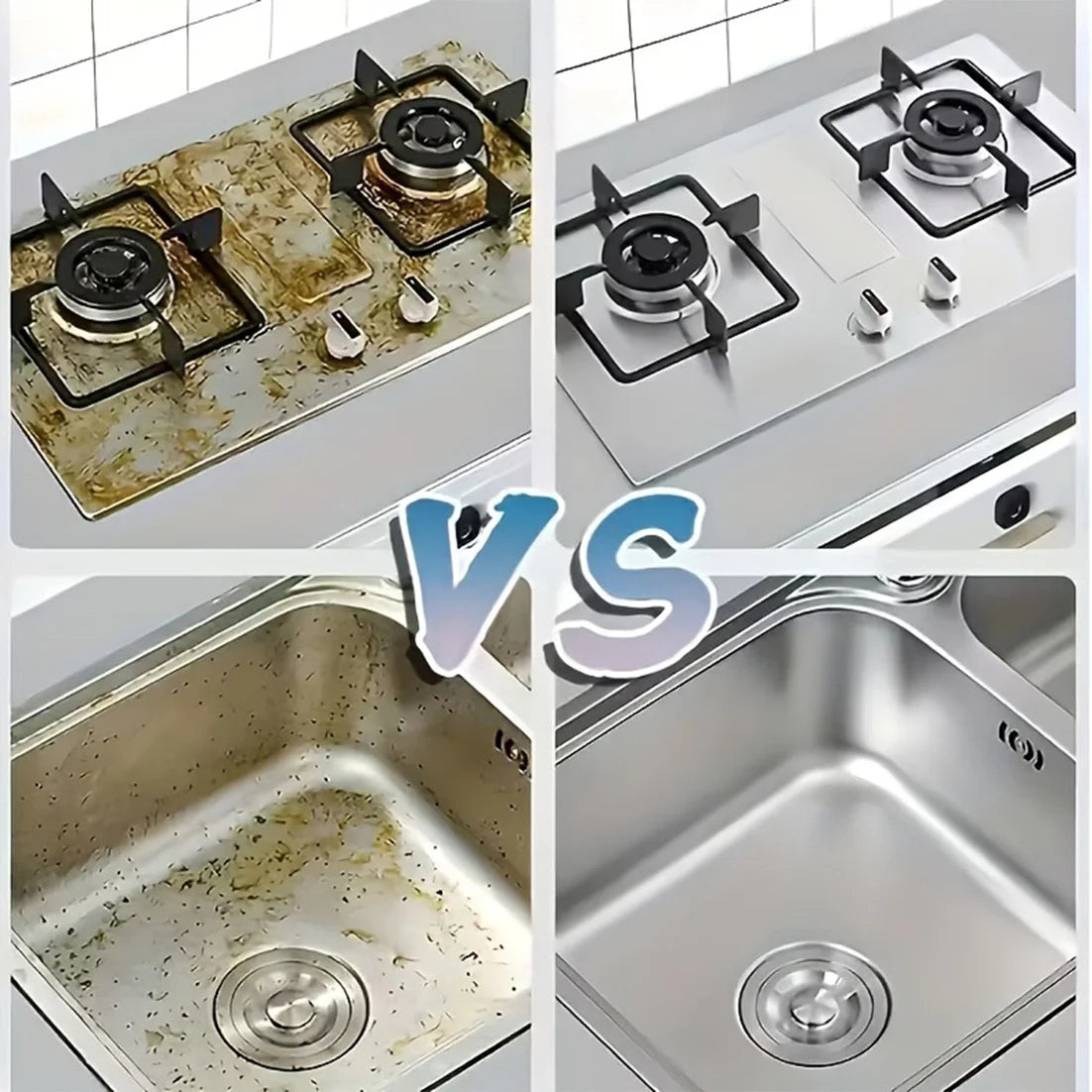 Heavy-Duty Degreaser Dissolve Tough Grease Range Hood Stove