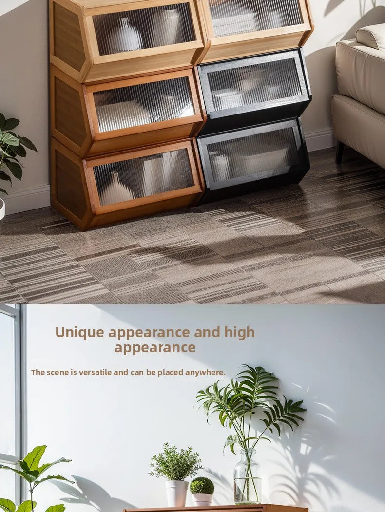 Bucket Cabinet Storage Cabinet Bedroom Living Room Bookshelf