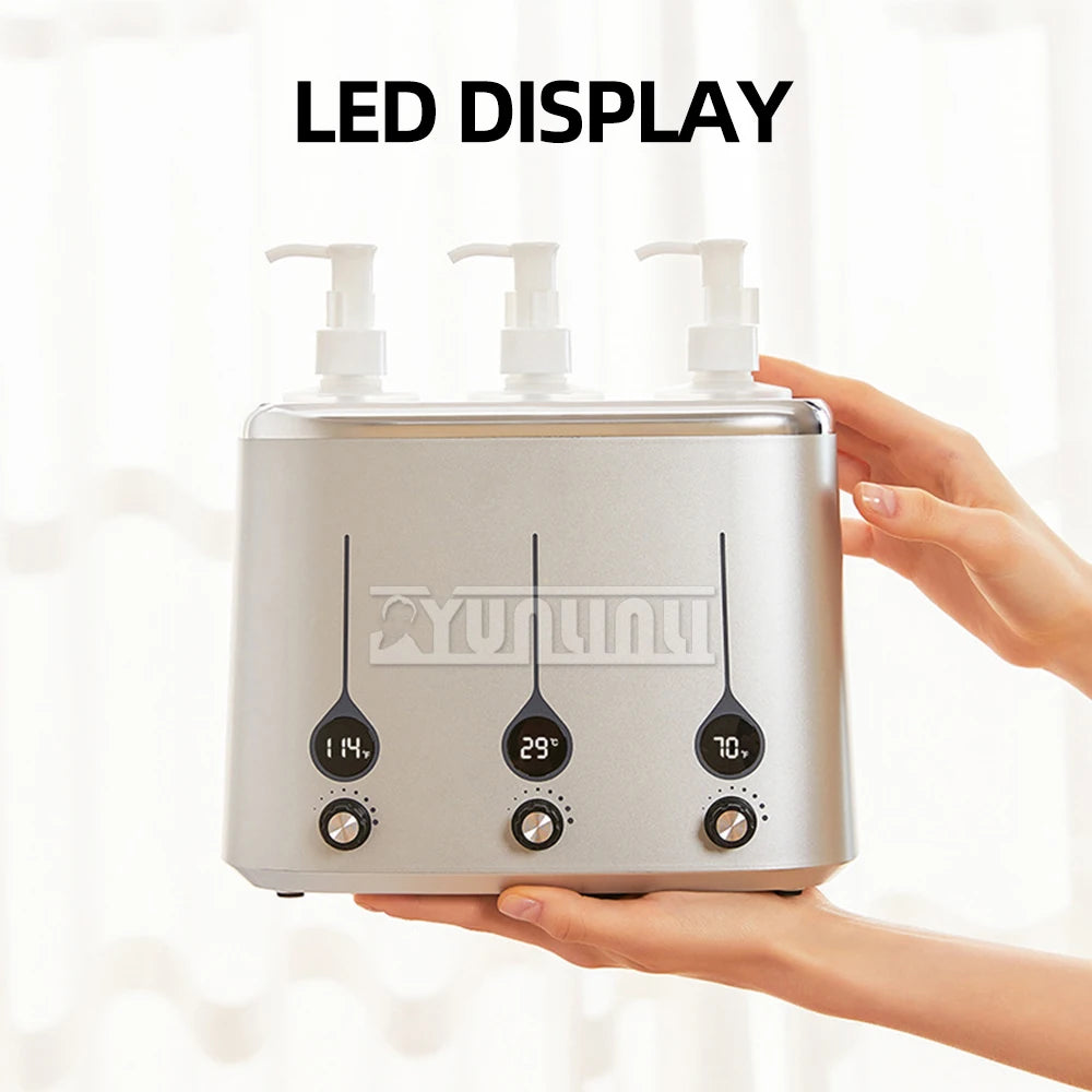 Oil Bottle Warmer Heater Led Screen Spa Equipment