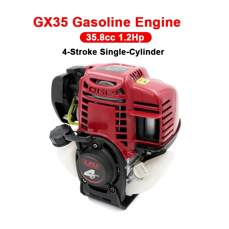 Lusqi Gx35/Gx25 Stroke Gas-Powered Engine Cylinder Petrol Engine
