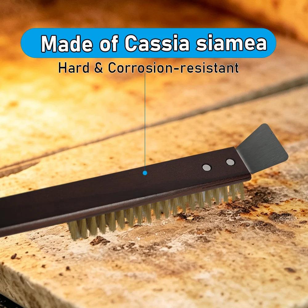 Onilini 20 Inch Pizza Oven Brush Scraper Grill