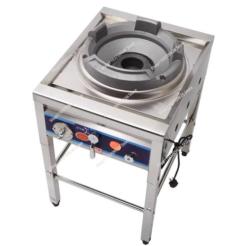Stainless Steel Fierce Fire Stove Commercial Wok Gas