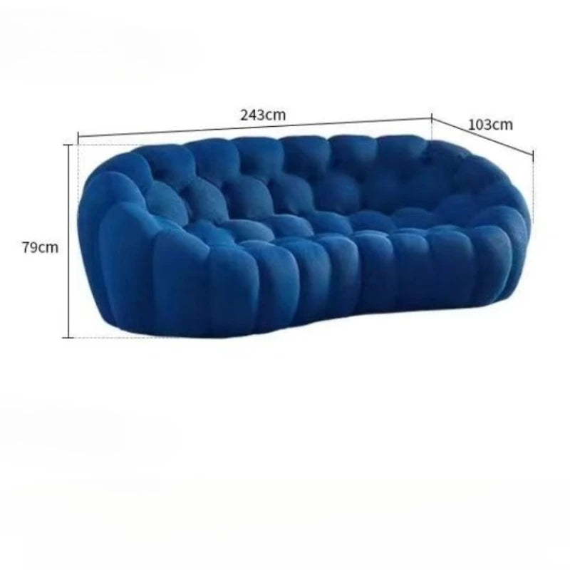 Compressed Vacuum Sofa Comfortable Double Triple Sofa Lazy