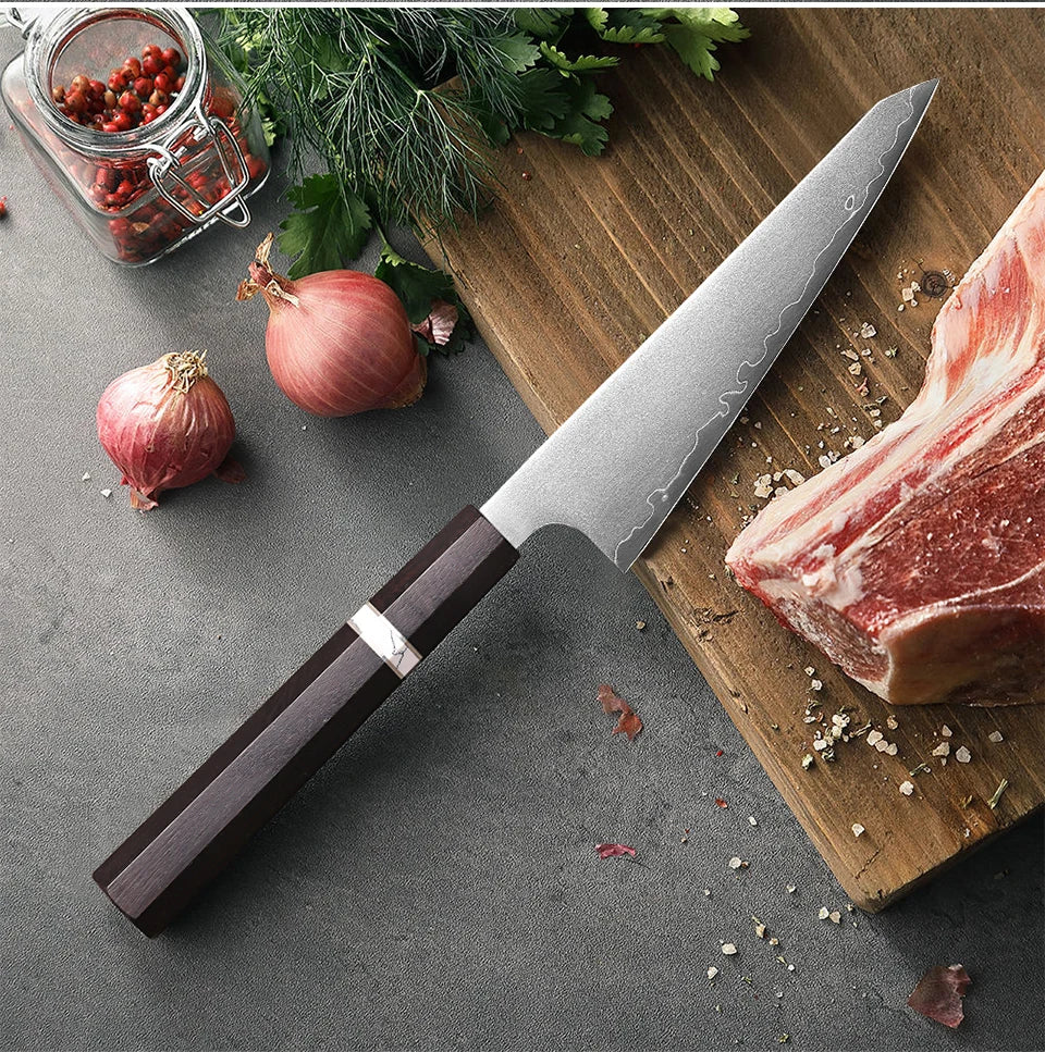 Mostodozo Honesuki Chef Knife Japanese Handmade Composite Steel