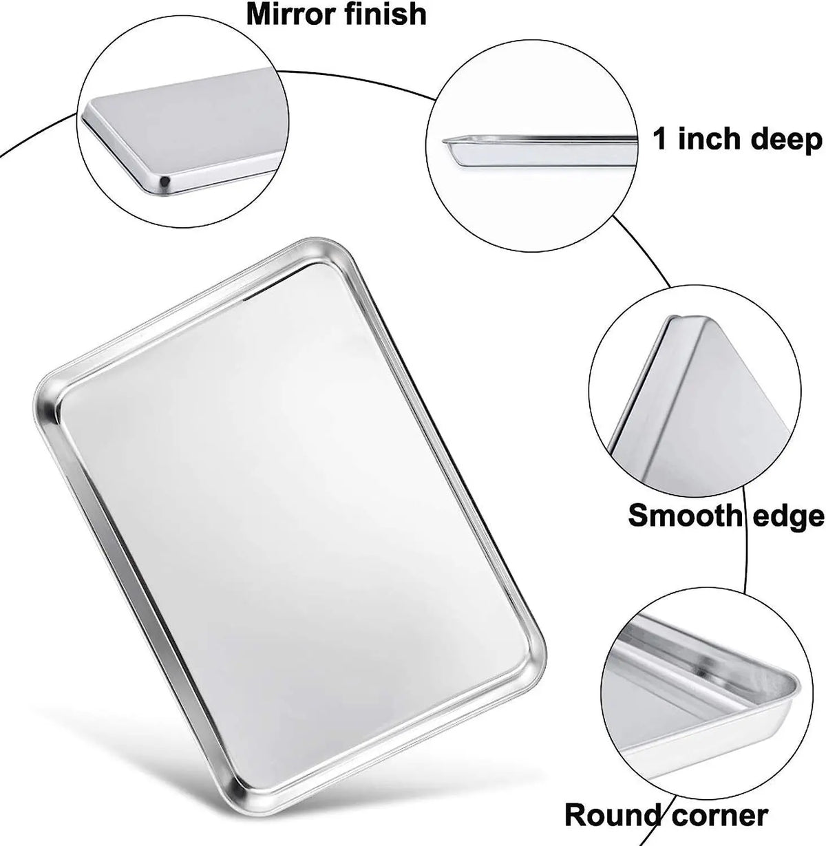 Large Size Stainless Steel Baking Tray Cooling Rack