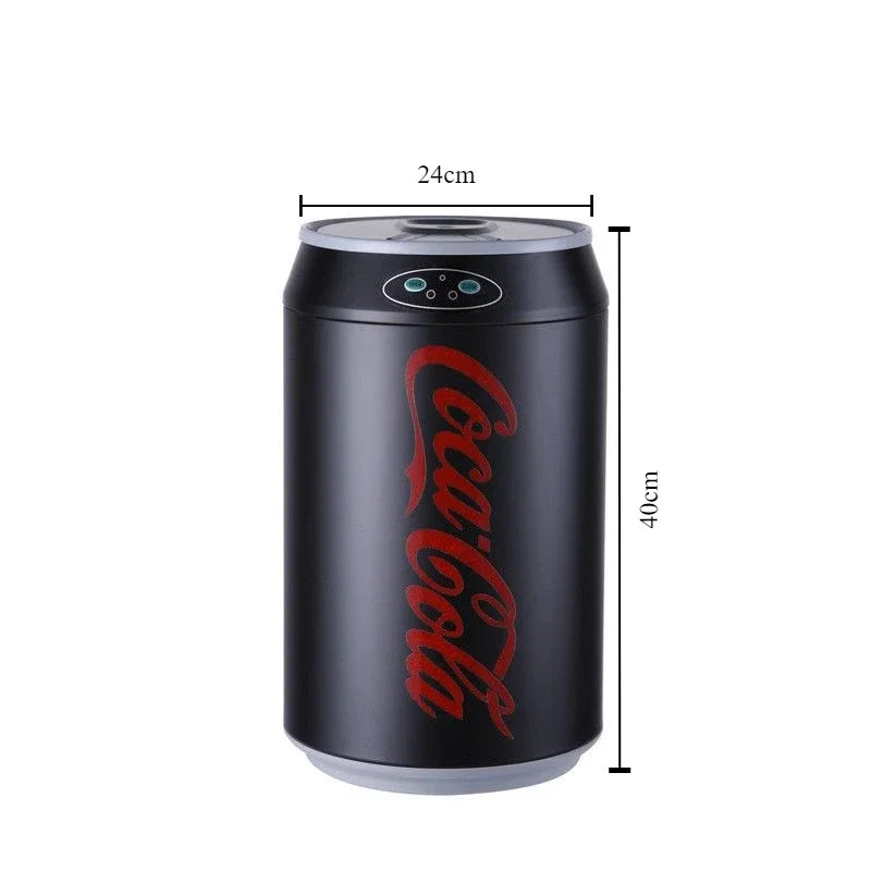 Creative Cola Trash Can Waste Bins Automatic Smart