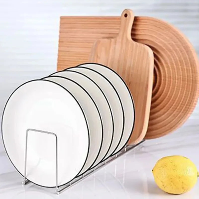 Stainless Steel Dish Storage Rack Desktop Drain Rack