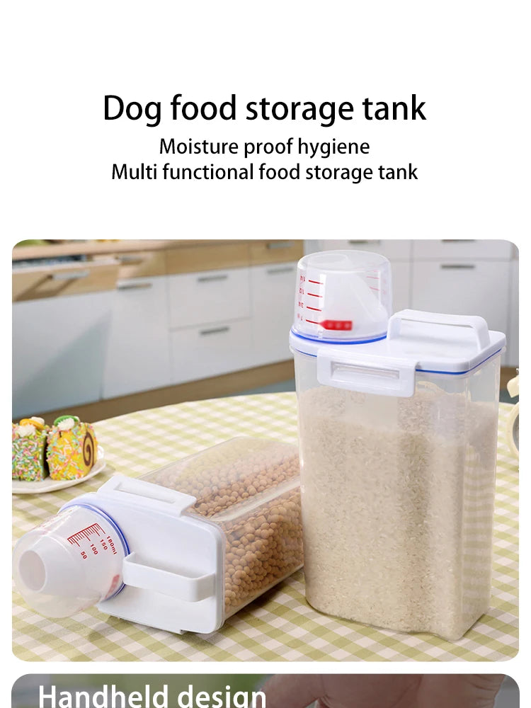 Premium Pet Food Storage Container Airtight Seal -