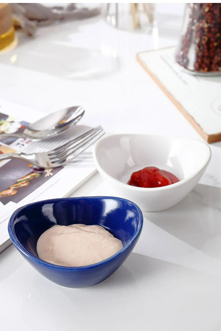 Ceramic Dipping Bowls Soy Sauce Dish Dip Bowls