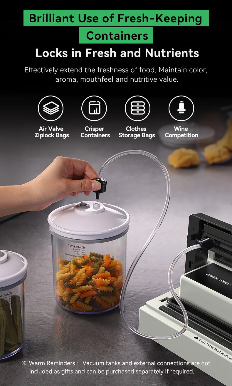 Vacuum Sealer Magic Seal Ms4005 Packaging Machine Plastic