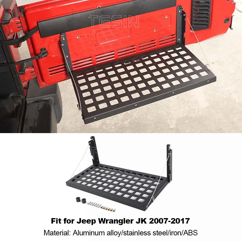 Tesin Car Rear Door Foldable Shelf Tailgate Table