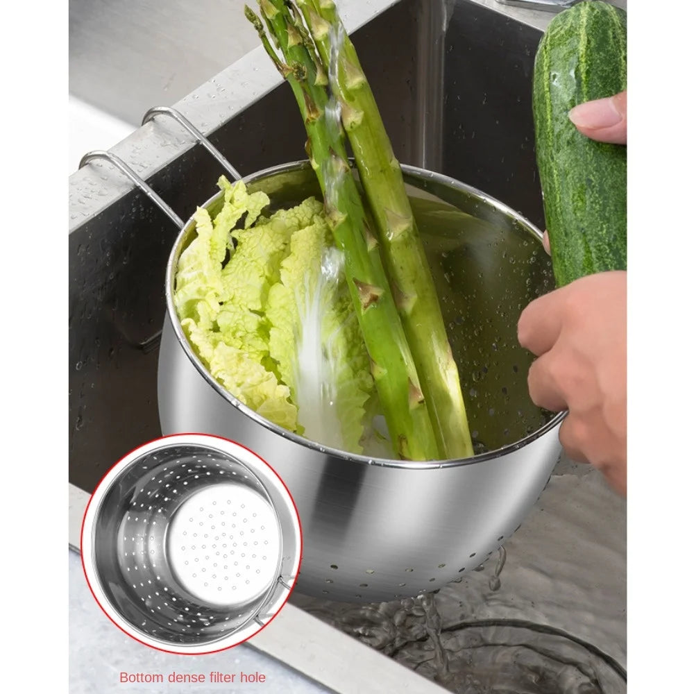 Helper Sink Drain Basket Hanging Type Storage Drying