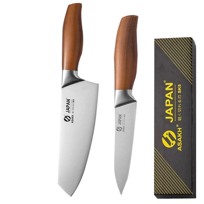 Professional Japanese Knives Santoku Knife Stainless Steel Fish